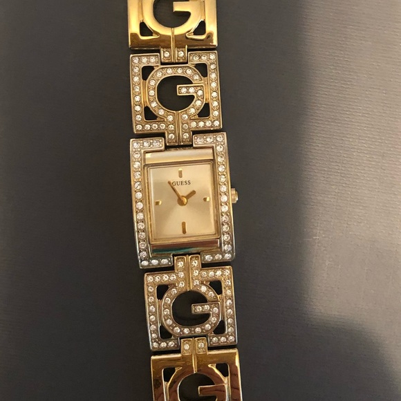 Guess Women\'s Gold Stainless-Steel Watch